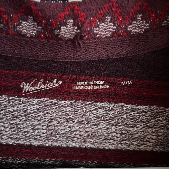 3/$40 Woolrich Size Medium 1/4 Zip Pull Over Long Sleeve Shirt - Picture 3 of 7